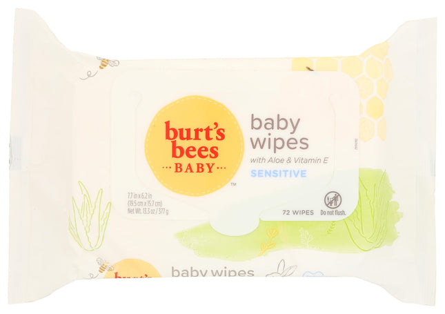 Burt's Bees Baby Chlorine-Free Wipes 72 Count, 1 P