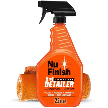 Nu Finish 5-in-1 Complete Detailer Spray and Micro