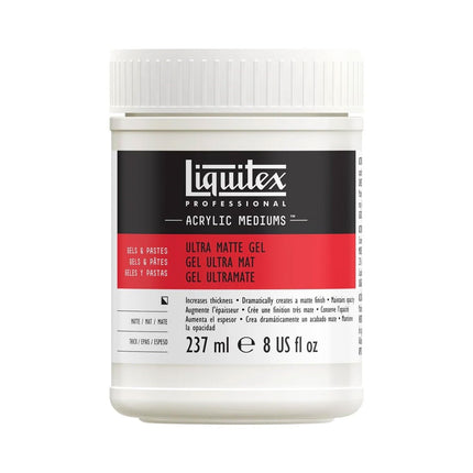 Liquitex 5420 Ultra Matte Gel Medium, 8-Ounce