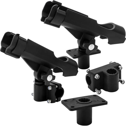 Bekith 2 Pack Adjustable Powerlock Rod Holder with