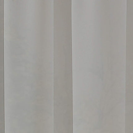 Curtainworks Soho Voile Sheer Curtain Panel, 59 by 120", Silver