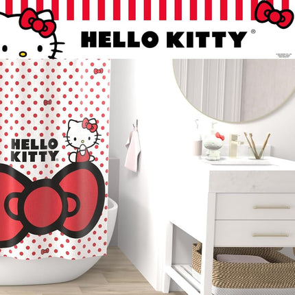 Franco Soap Lotion, Resin, Red-Hello Kitty Pump Dispenser