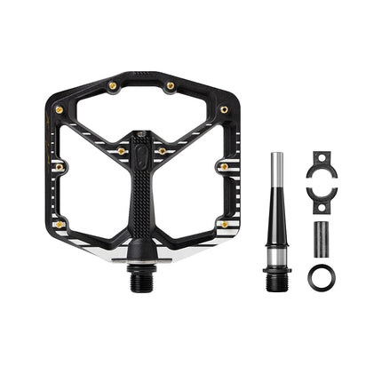 Crankbrothers Stamp 7 Fabio Wibmer Big Pedals Grande, Black/White