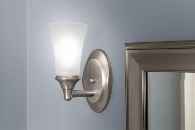 Moen YB2861BN Éclairage de salle de bain Eva, nickel brossé