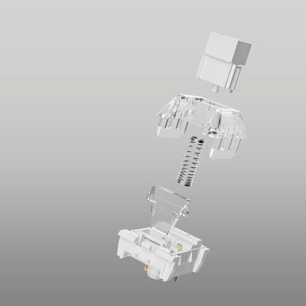 Kailh Box White Pro Switches for mx Mechanical Keyboard,3-Pin Thick Clicky/Firm Response/Gaming/RGB/Crisp Sound Switches(Box White Pro 90pcs)