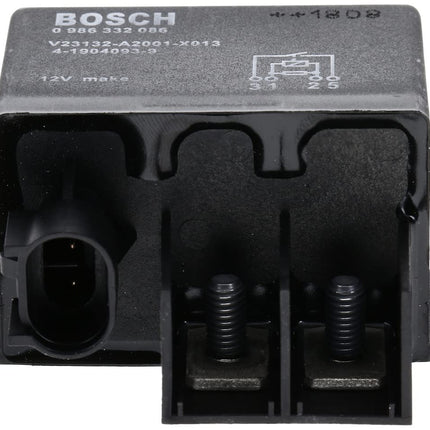 Bosch 0986332086 Power Relay 12V 150A, IP5K4, Operating Temperature from -40 Degree to 100 Degree C, 5 Pin Relay