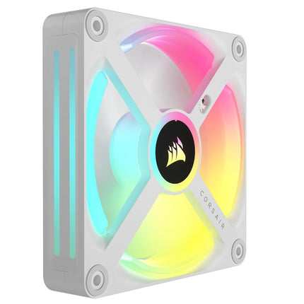 Corsair iCUE LINK QX120 RGB 120mm Magnetic Dome RGB Single Fan - White