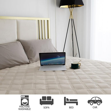Ameritex Waterproof Dog Bed Cover Pet Blanket with Anti-Slip Back for Furniture Bed Couch Sofa