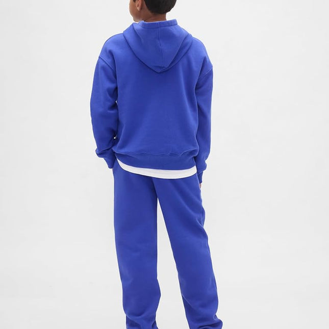 Gap Boys' Heritage Logo Pull-on Jogger Sweatpants, Royal Gem, Small