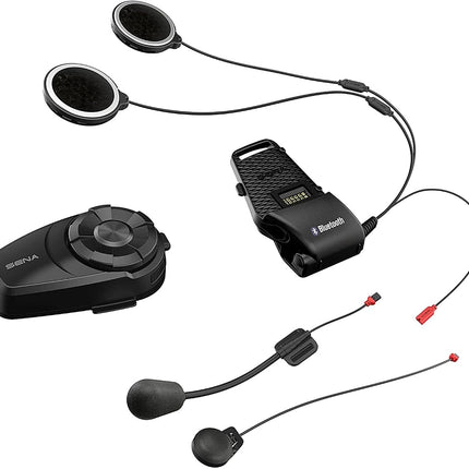 Sena 10S Motorcycle Bluetooth Headset Communication System, Dual Pack