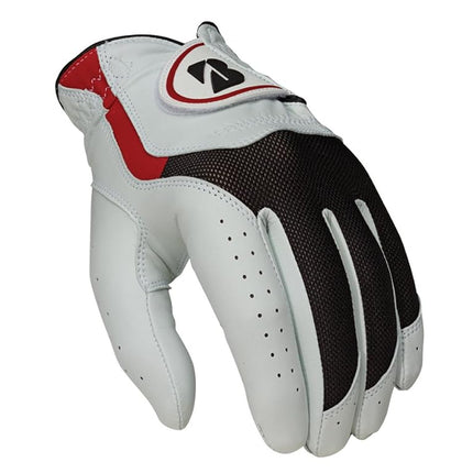 Bridgestone Golf 2015 E Glove, Left Hand, Cadet Medium/Large, White