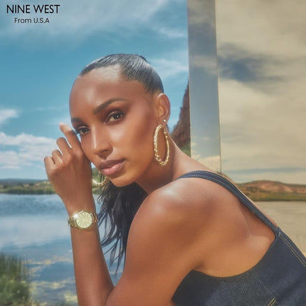 Nine West Women's Mesh Bracelet Watch