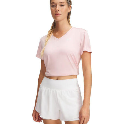 Under Armour Womens Tech Twist V Neck Short Sleeve
