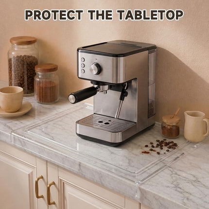 Acrylic Cutting Board with Juice Groove, Non Slip Clear Cutting Board with Counter Lip, 17.5x13.5 Inch Cutting Boards for Kitchen Countertop, Dough Mat, Kitchen Gadgets 2024, Gifts for Women
