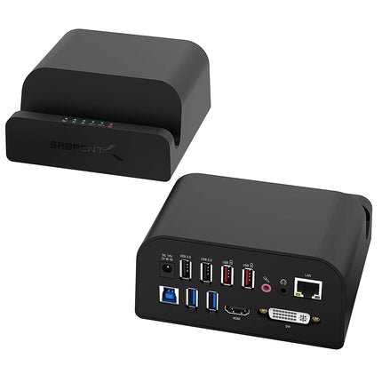 SABRENT Docking Station With Power Supply and Stan