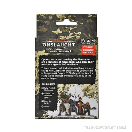 WizKids Dungeons & Dragons Expansion Miniatures Game Onslaught Expansion - Zhentarim 1*English*