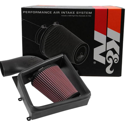 K&N Cold Air Intake System: High-Flow Air Filter, Increase Performance & Acceleration: Compatible with 2011-2016 BMW: 535i, 63-1132