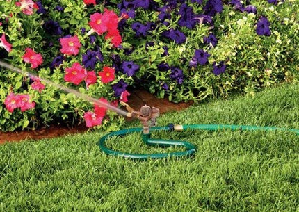 Orbit 58643 Brass Impact Sprinkler On Ring Base, 3/4"