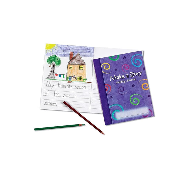 Learning Resources Make a Story Writing Journal, Set of 10