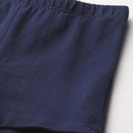 The Children's Place Toddler Girls Uniform Cartwheel Shorts 5-Pack, TIDAL, 4T