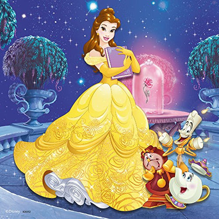 Ravensburger Disney Princess 3 x 49 Piece Jigsaw Puzzles for Kids, 3 Puzzle Set with Ariel, Cinderella and Belle, Ages 5 Years and Up