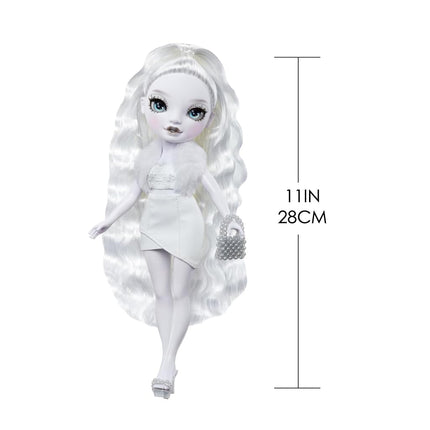 Rainbow High Shadow High Heather Grayson - Grayscale 28cm Fashion Doll, Black & White Hair and Outfit, Stylish Handbag, Cute Present for Children 4-10 Years Old