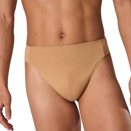 Capezio Self Lined Thong Dance Belt, Natural, X-La