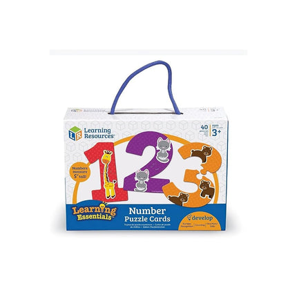 Learning Resources LER8591 Number Puzzle Cards