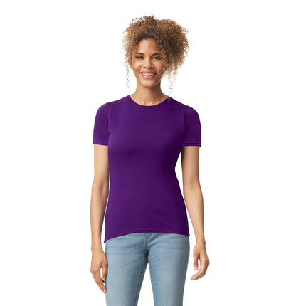 Gildan Women's T-Shirt (Pack of 2), Purple, XL