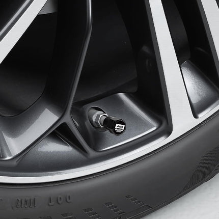 Tapones de válvula con logo Jeep de acabado negro… (NEGRO A)