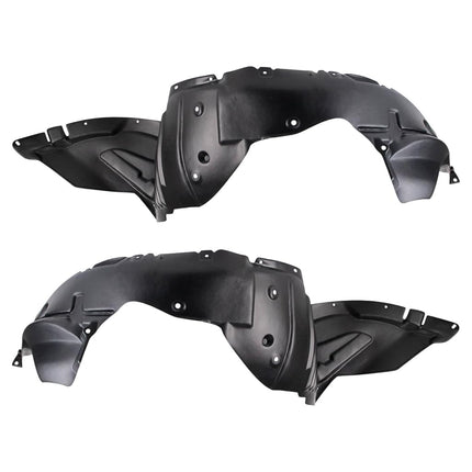 TRQ Inner Fender Liner Set Compatible with 2009-20