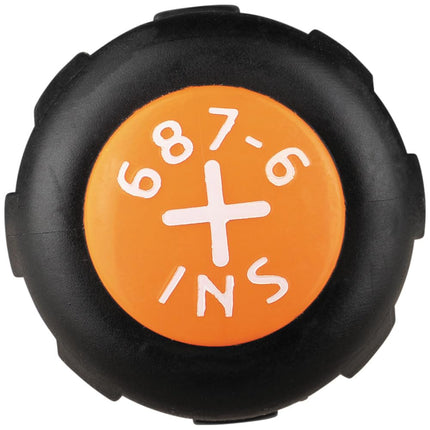 Klein Tools 6876INS Insulated Screwdriver, 1000V #3 Phillips Tip Screwdriver with 6-Inch Shank, Tip-Ident, Cushion-Grip Handle