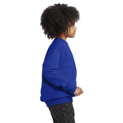 Hanes Boys Eco Smart Crew, Deep Royal, x-Large