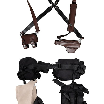 IOONCHI Leon S Cosplay Costume Belt Back Braces Se