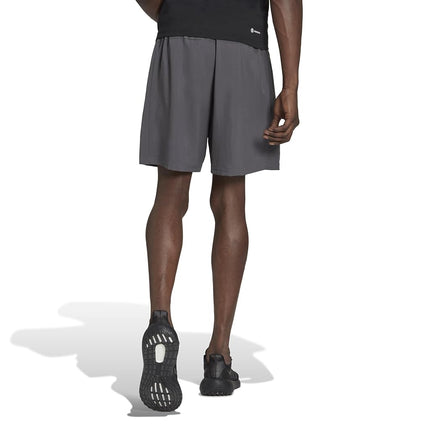 adidas Mens Train Essentials Woven Shorts, Grey/Black, S / 5L