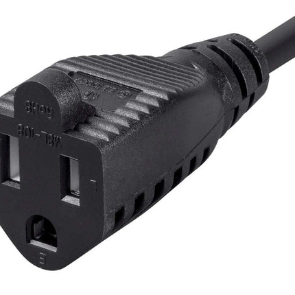 Monoprice 101302 1-Feet 18AWG Power Adapter Cord Cable, Black