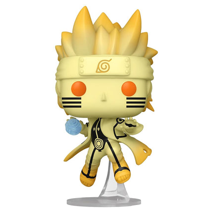 Funko Pop! Animation: Naruto Shippuden - Naruto Uzumaki in Kurama Link Mode with Rasengan Glow Chase Special Edition Multicolor Exclusive Vinyl Figure #1469
