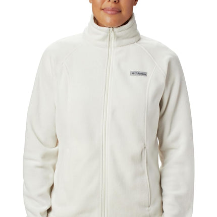 Columbia Women's Standard Benton Springs Full Zip, Chalk