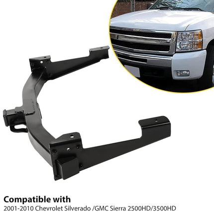 Attelage de remorque de classe 5 avec récepteur de 2 pouces compatible avec Chevrolet Silverado GMC Sierra 2500HD 3500HD 2001-2010 – Remplace le 41944