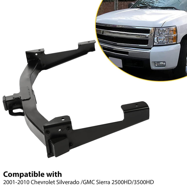Enganche de remolque Clase 5 con receptor de 2 pulgadas, compatible con Chevrolet Silverado GMC Sierra 2500HD 3500HD 2001-2010, reemplazo para 41944