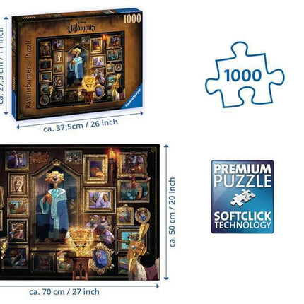 Ravensburger Disney Villainous Prince John Robin Hood Jigsaw Puzzle for Adults and Kids Age 12 Years Up - 1000 Pieces
