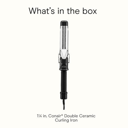 Conair Instant Heat Curling Iron; 1 1/4-inch