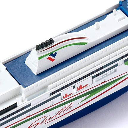 Siku 1728 - Tallink Megastar 1:1000 Scale Toy Ferry for Kids Age 3+ | Die-Cast Ship Model
