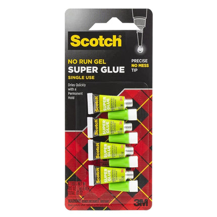 Scotch 0.5g Single Use Super Glue No - Run Gel (Pa