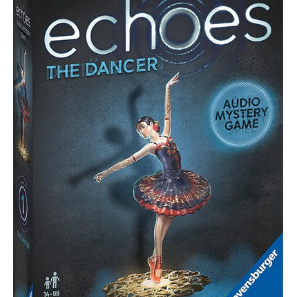 Ravensburger Echoes The Dancer - Immersive Audio Murder Mystery Game for Adults & Kids Age 14 Years Up - 1 to 6 Players
