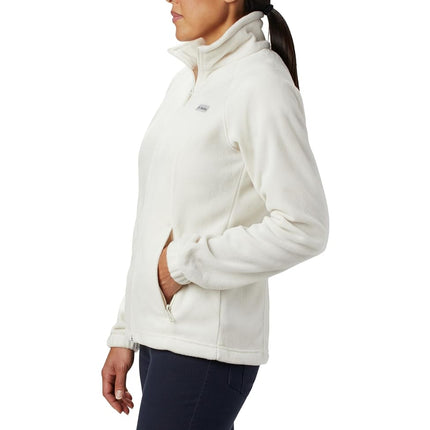 Columbia Women's Standard Benton Springs Full Zip, Chalk