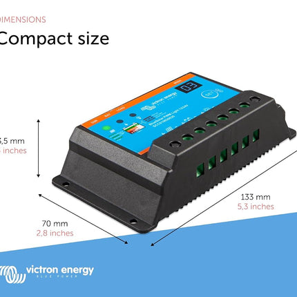 Victron Energy BlueSolar PWM-light 12/24-Volt 30 amp Charge Controller