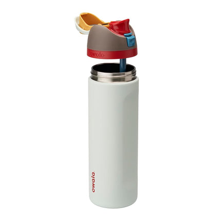 Owala FreeSip Insulated Stainless Steel Water Bottle, 710ml, Boneyard