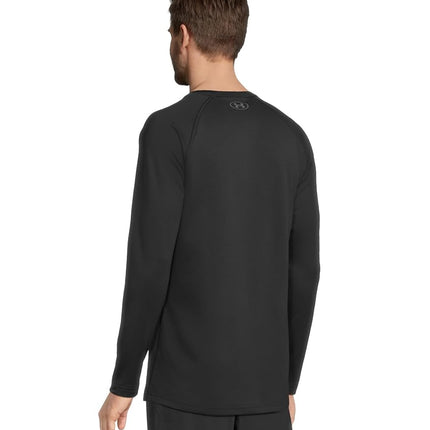Under Armour Men’s Packaged Base 3.0 Long Sleeve Crew Neck, Black, XXL