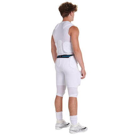 Champro Formation 7-Pad Girdle Adult M White
